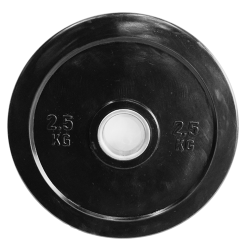 ASG Bumperplate 2,5 KG Ø50 i sort